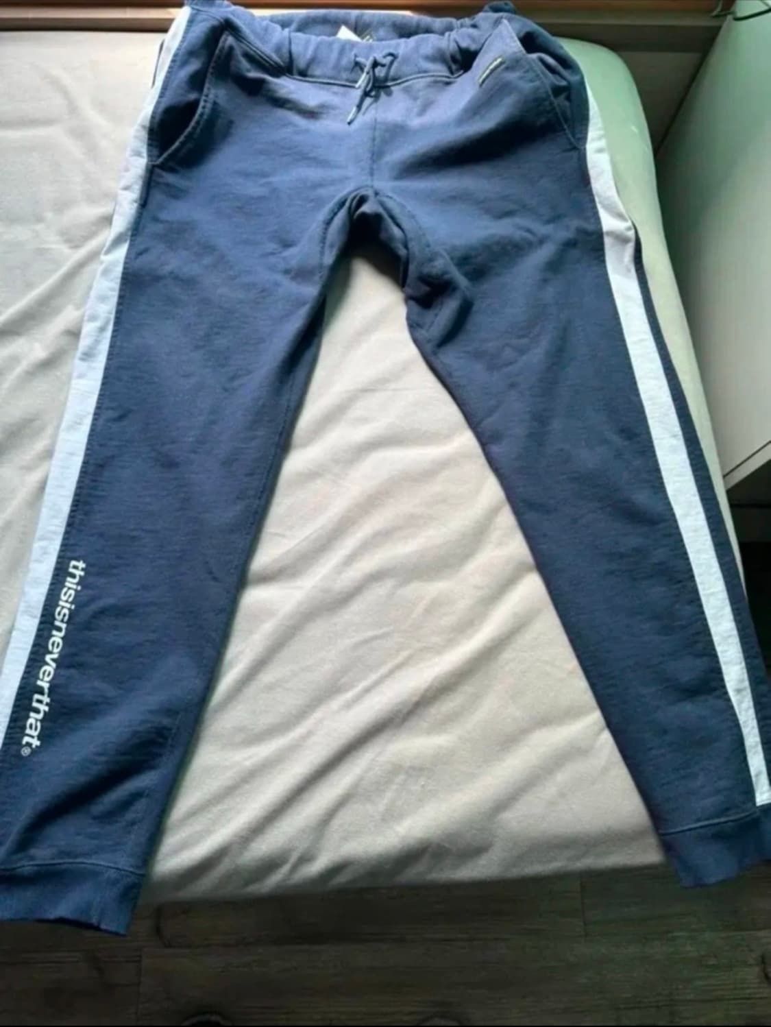 (L) 디스이즈네버댓 트랙팬츠 네이비 상품이미지1