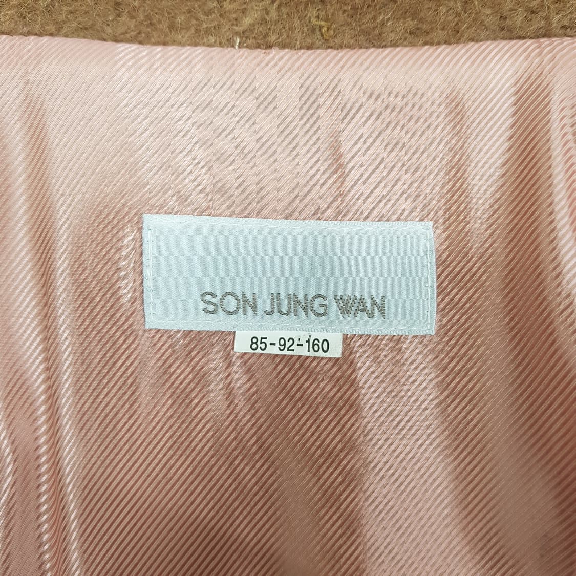 손정완 베이비 알파카 코트 55사이즈 상품이미지8