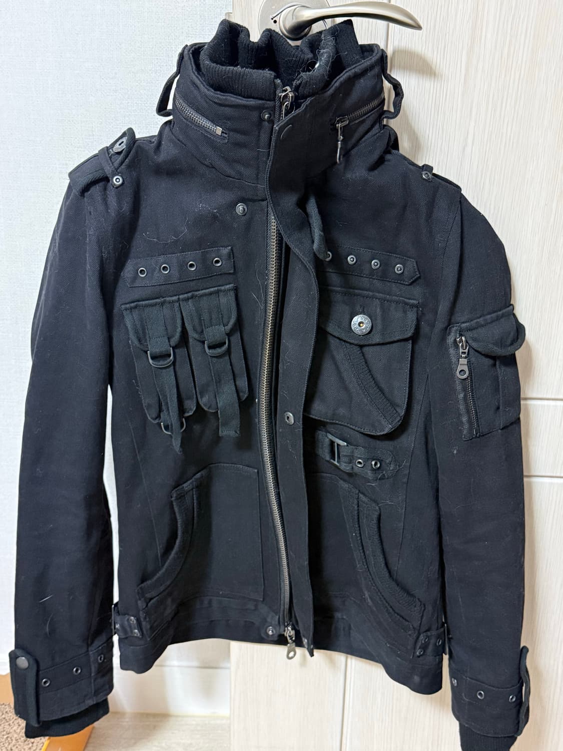 파우닝133 하이넥 투웨이 아우터 상품이미지2