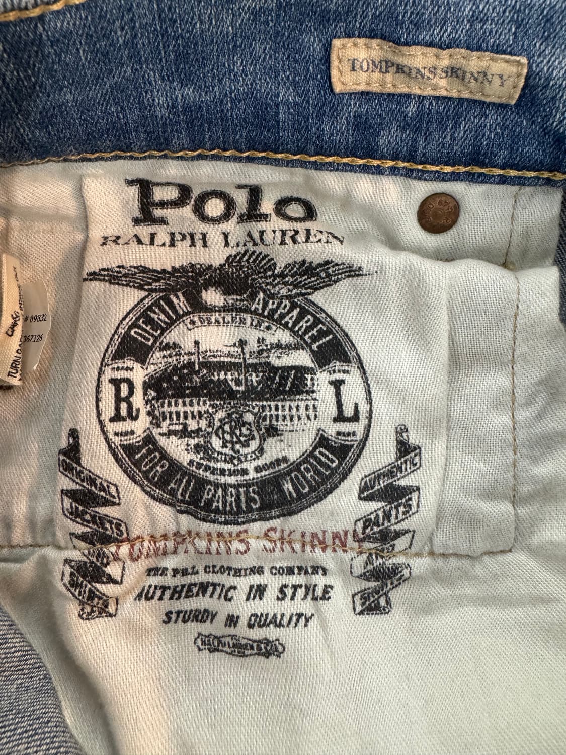 폴로 남성 슬림핏 데님 30 상품이미지5