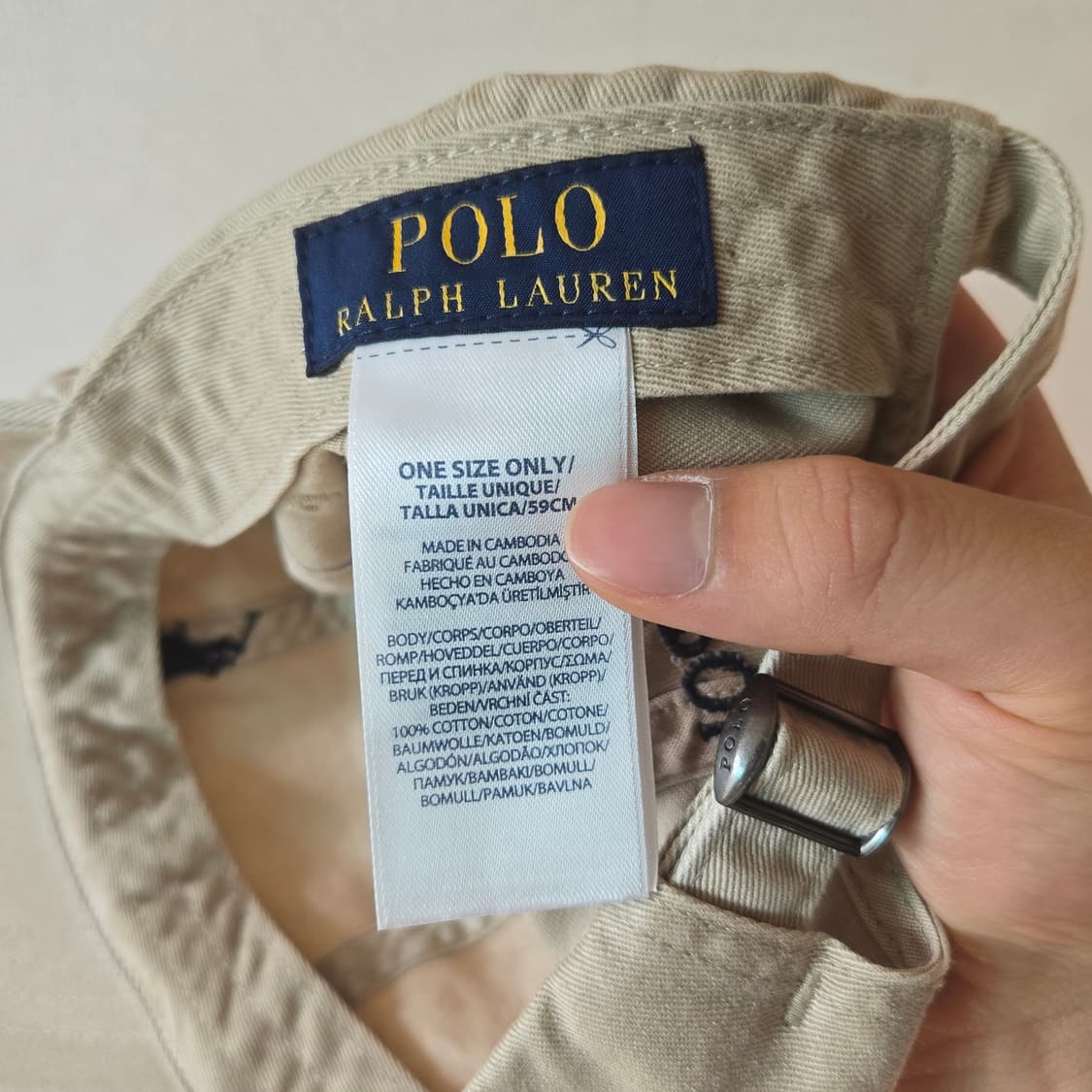 폴로랄프로렌 볼캡 / 남성 모자/ 여성 모자  상품이미지5