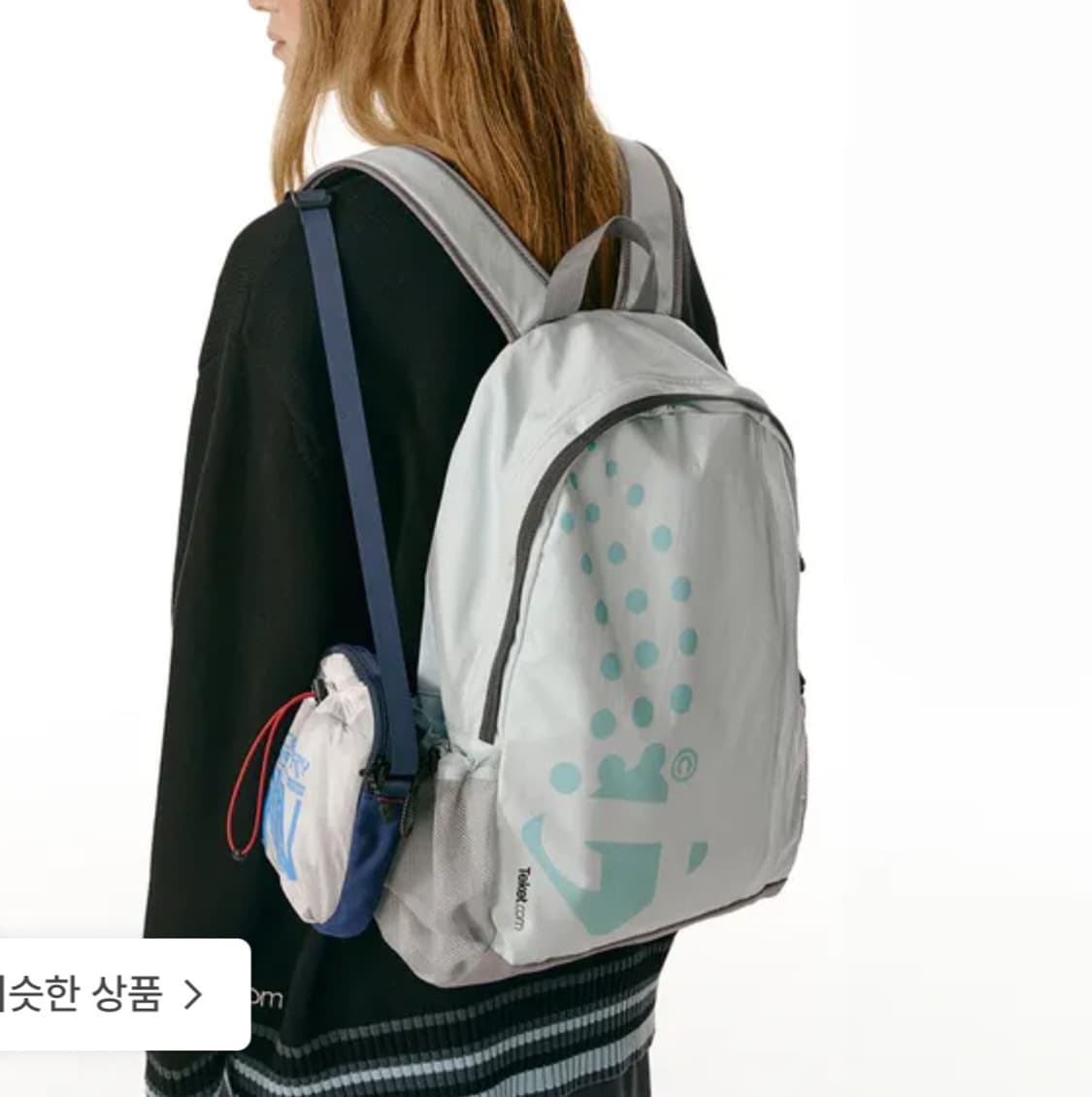 미개봉 새상품) 테켓 dot-com 가방 light blue 상품이미지1