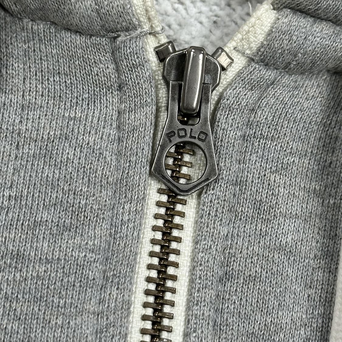 폴로 랄프로렌 클래식 헤비코튼 후드집업 그레이 XL 상품이미지4