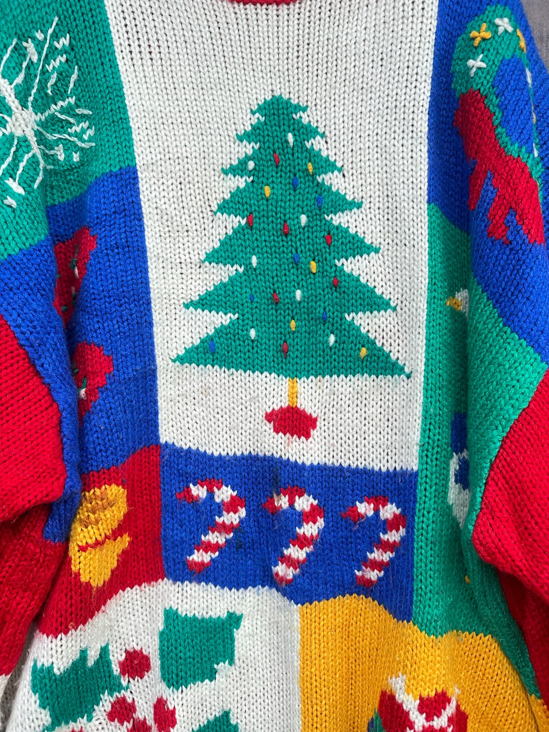  Karen Scott의 빈티지 크리스마스 니트 상품이미지4