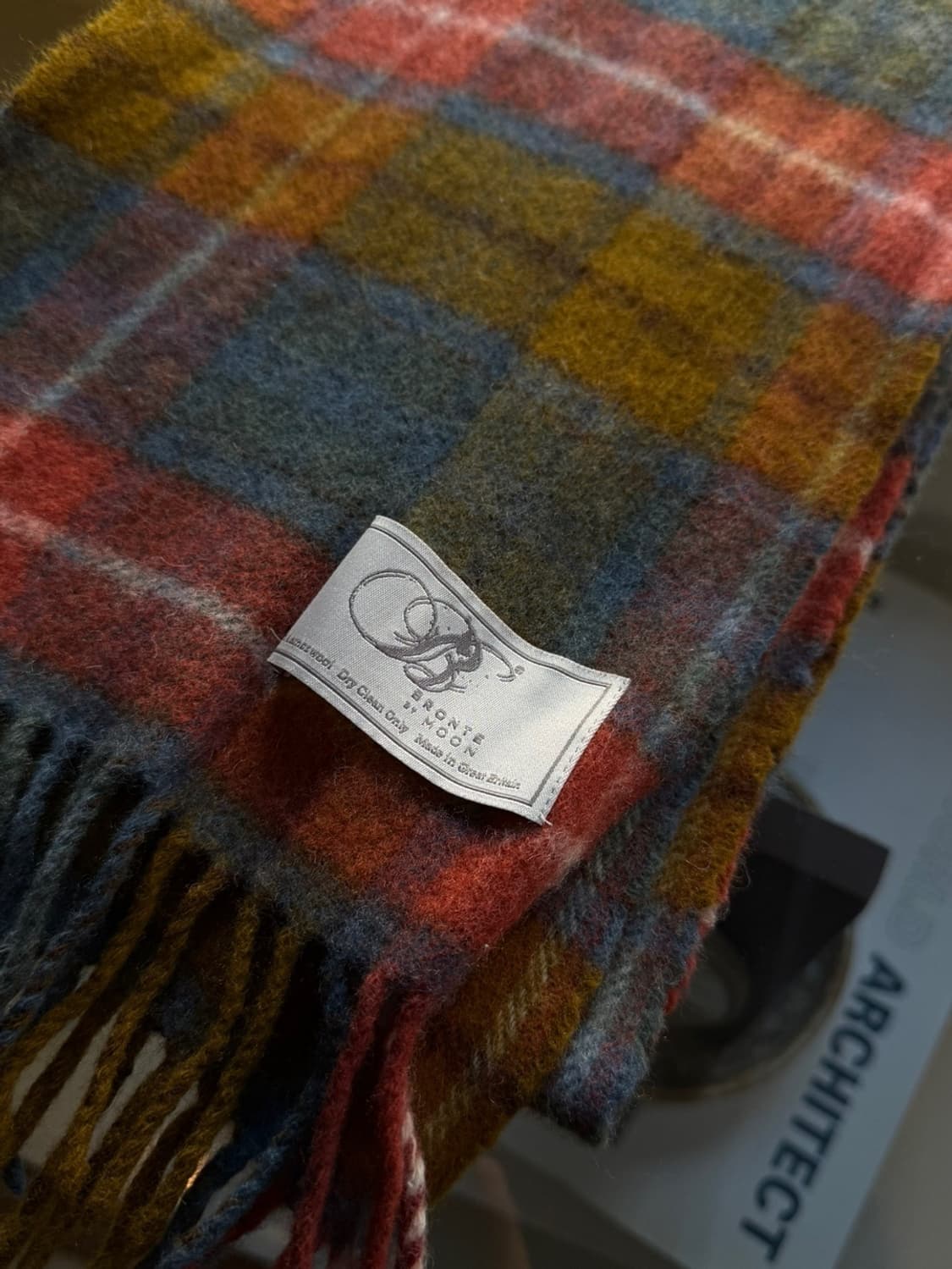 BRONTE 문트위드 램스울 머플러 상품이미지9