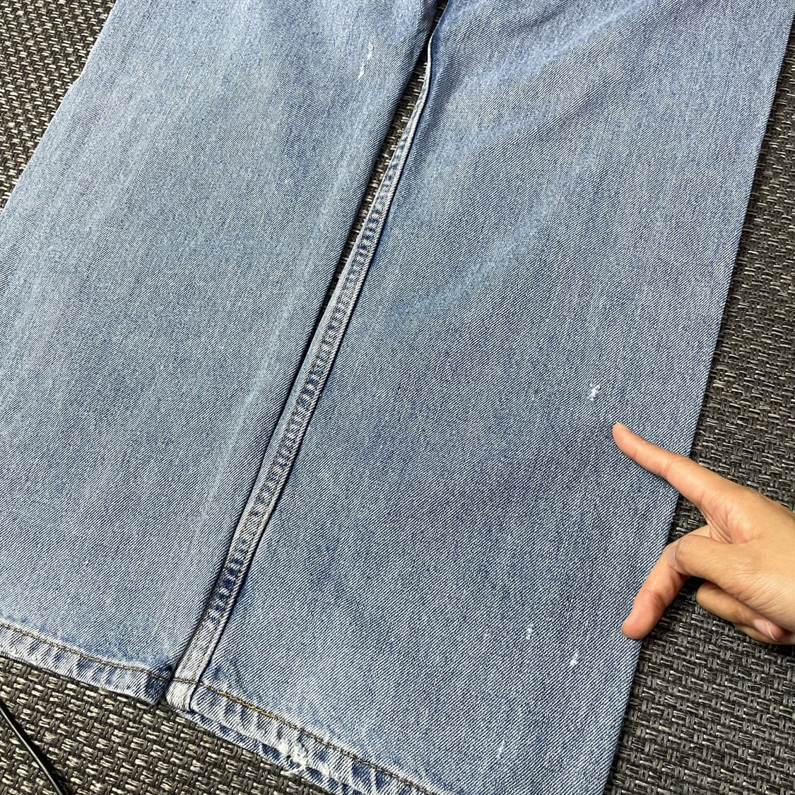 (34) 리바이스 505 34X30 중청 데님 팬츠 스트레이트핏 상품이미지8