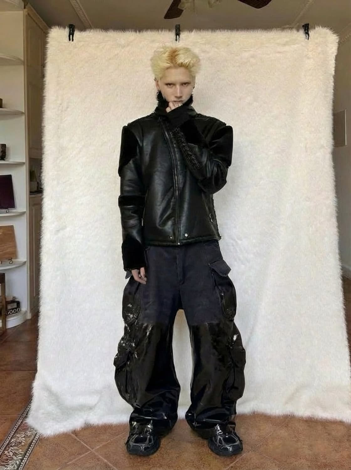 Cannnone wet cargo pants 상품이미지2