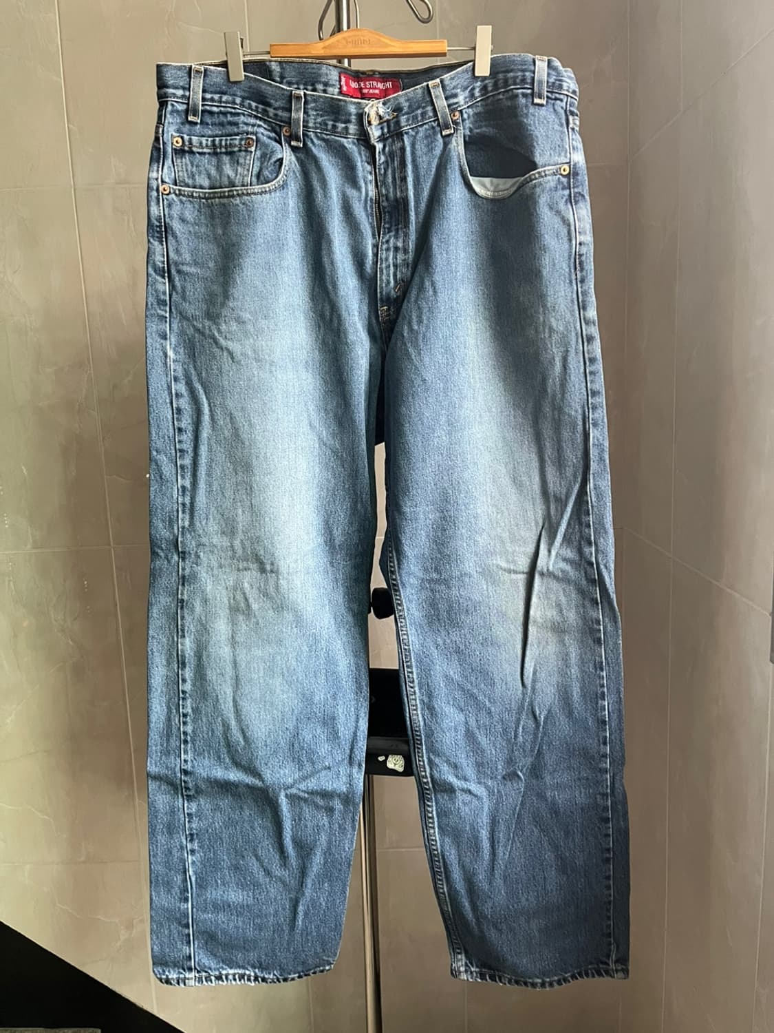 Vintage Levis 569 red font (38x34) 상품이미지1