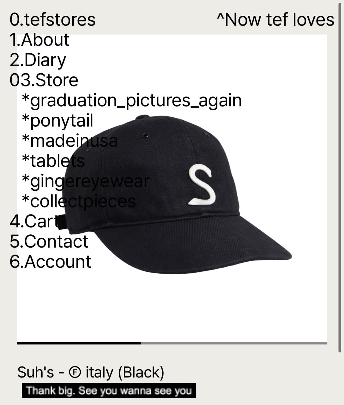 테프스토어 s로고 볼캡 블랙 팝니다 L 사이즈 상품이미지1