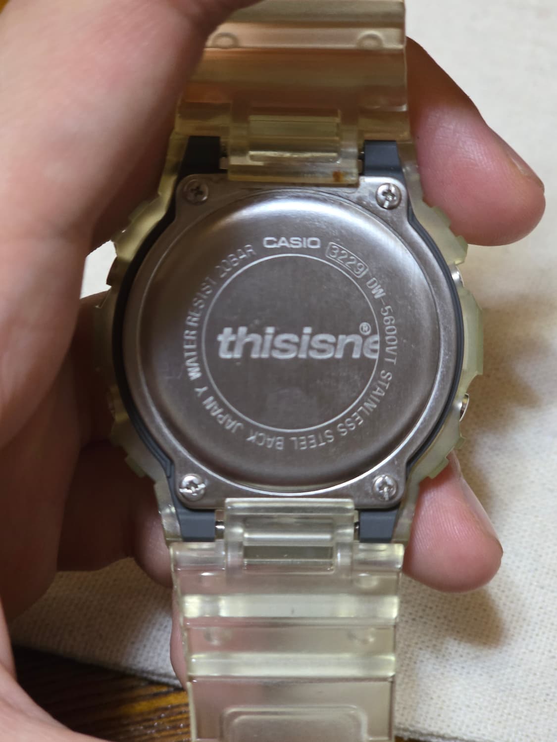 지샥 x 디스이즈네버댓 시계 상품이미지4