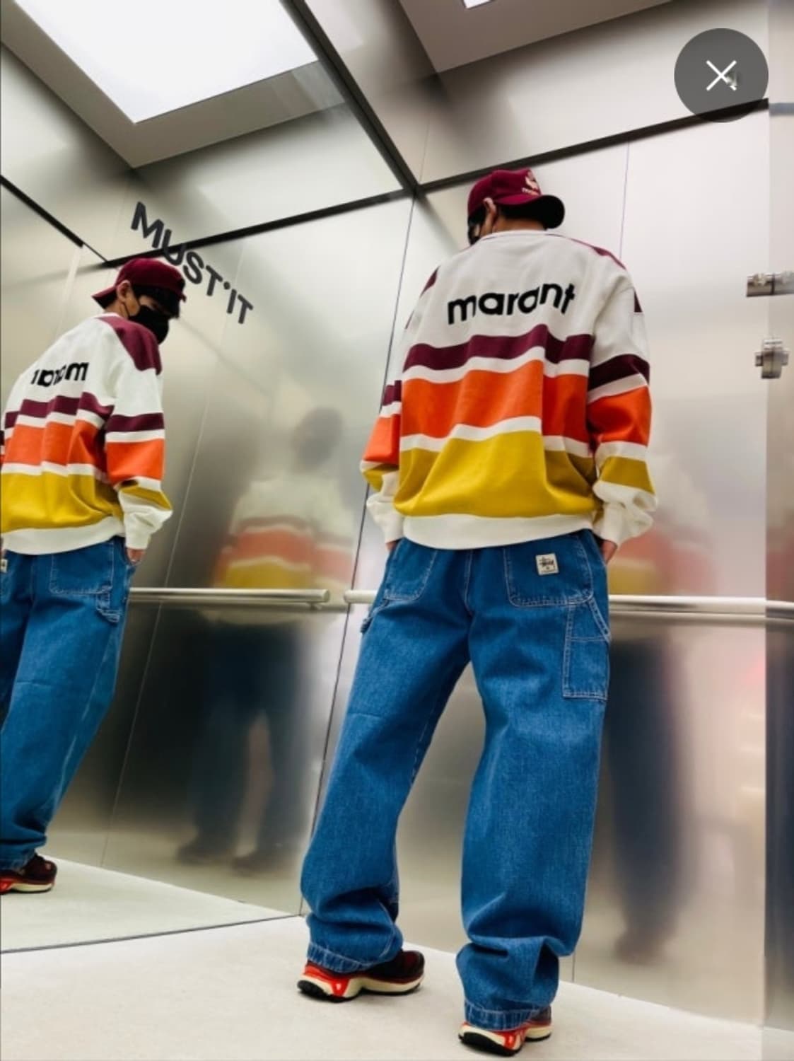 (새상품) 이자벨마랑 남여공용 맨투맨 상품이미지1