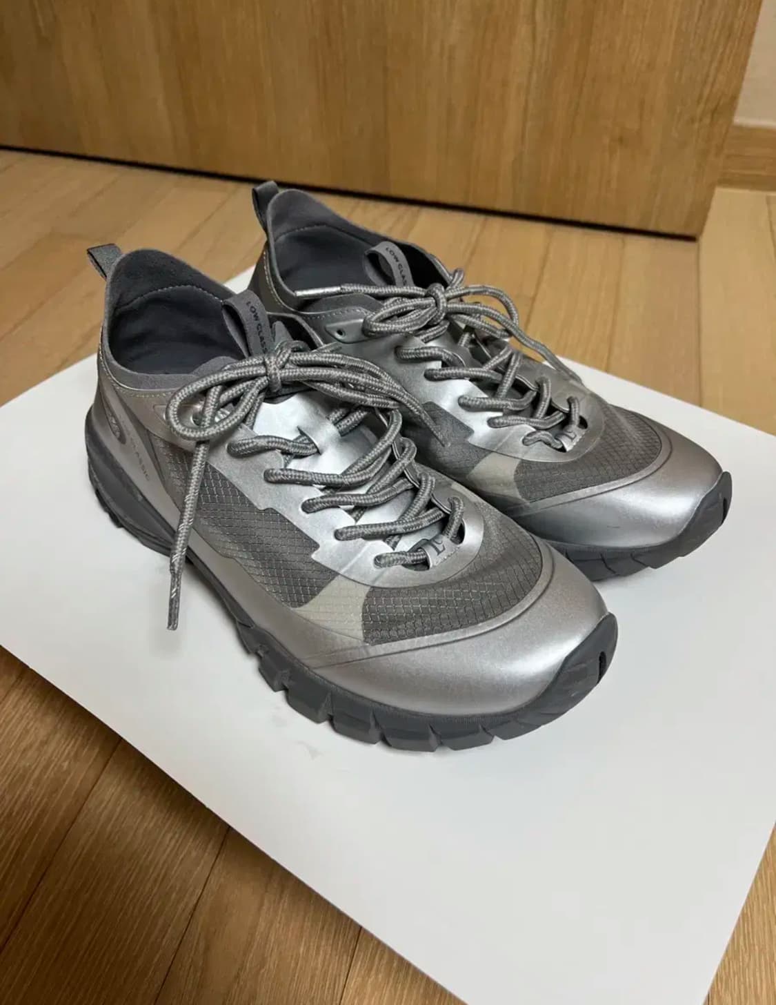 로우클래식 LC T-1 VIBRAM SNEAKERS SILVER 245 상품이미지1