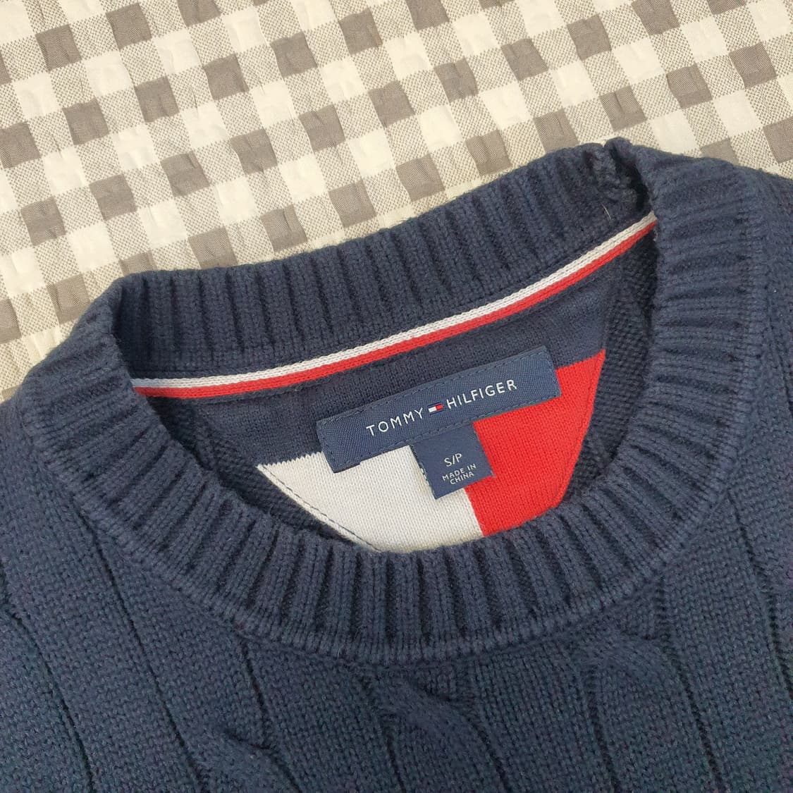 타미힐피거 케이블 니트 남자95 상품이미지2