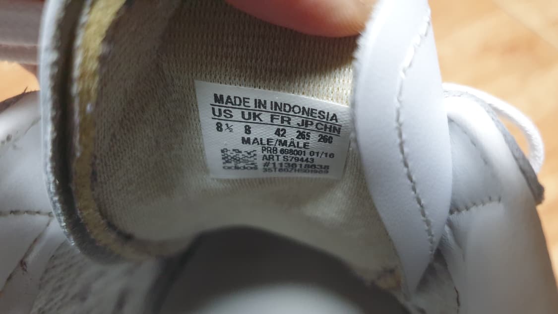 아디다스 슈퍼스타80's 화이트 265(260추천) 상품이미지8