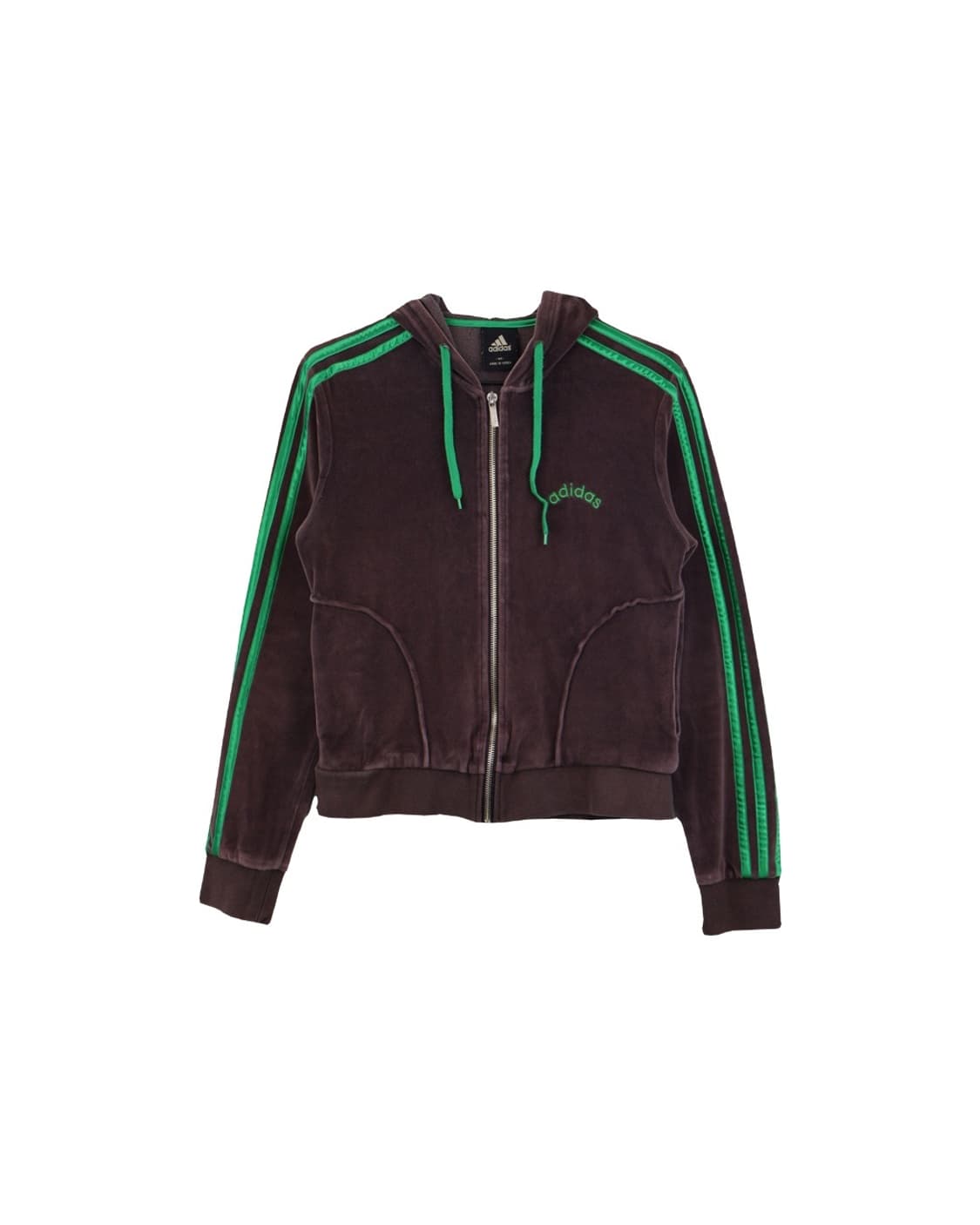 Adidas Velvet Zip Up Hoodies 상품이미지4