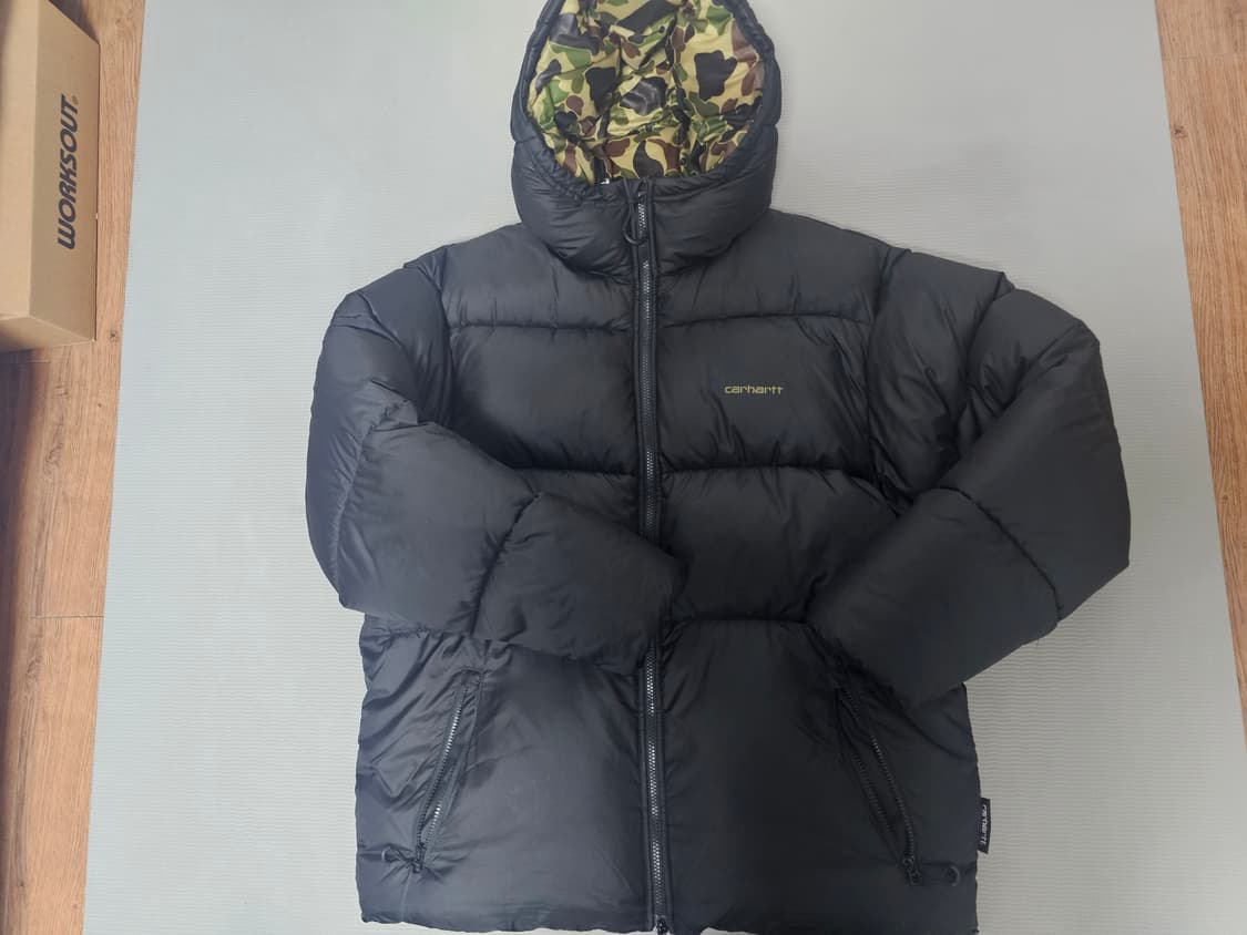 칼하트윕 TORONTO JACKET 다운 패딩 블랙 L 상품이미지5