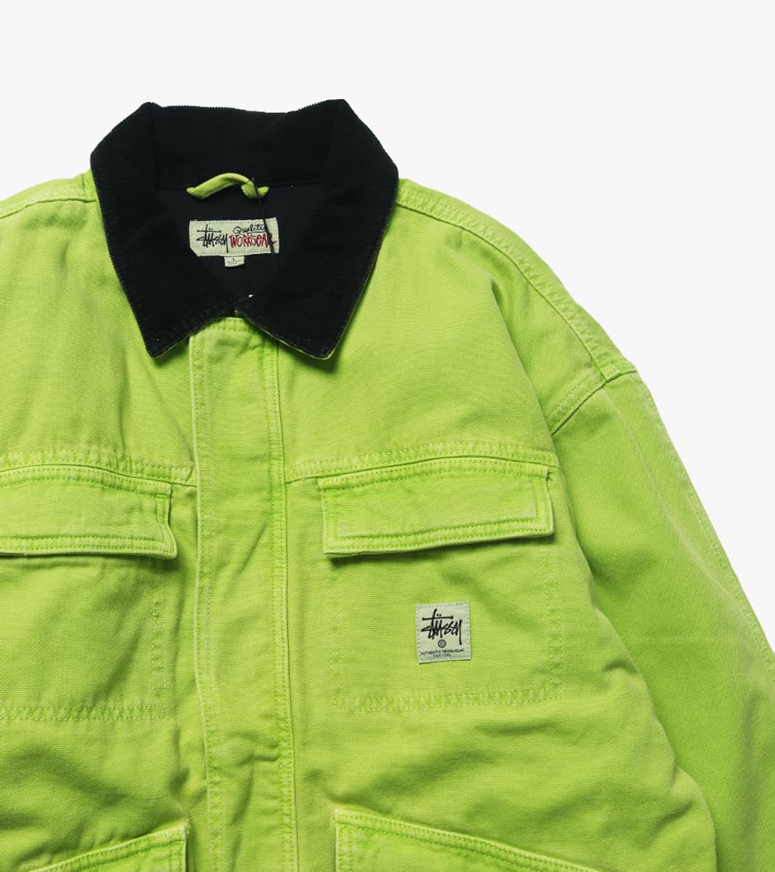 STUSSY - 22FW WASHED CANVAS WORK JACKET 상품이미지3