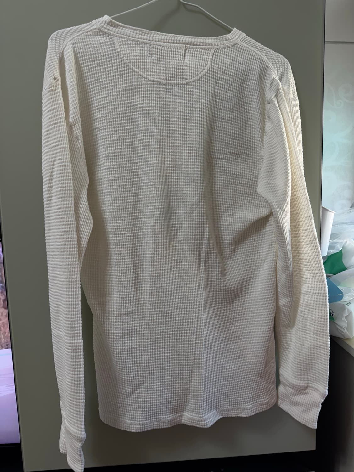 Rrl 더블알엘 헨리넥 화이트 M 상품이미지3