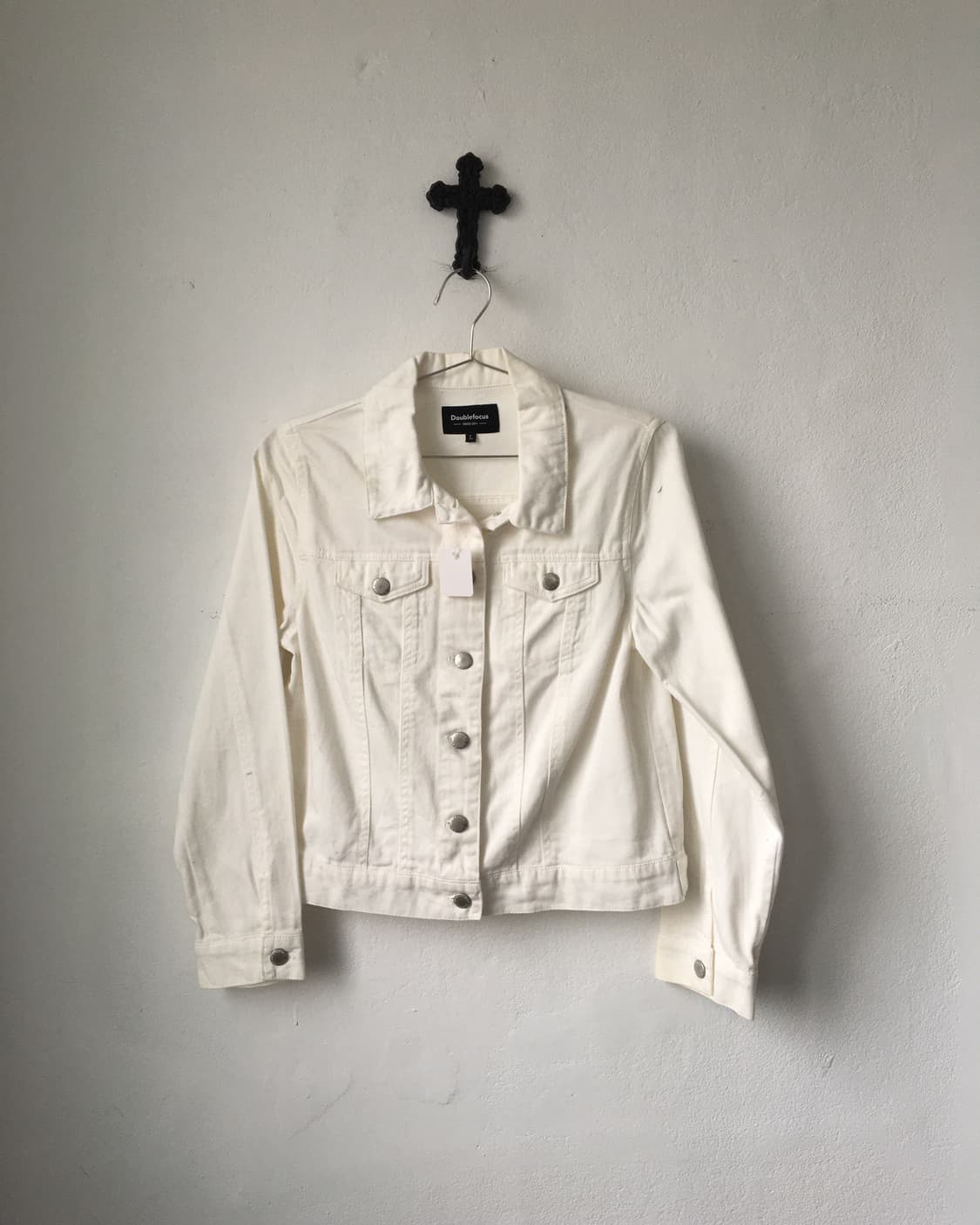 White trucker jacket 상품이미지2