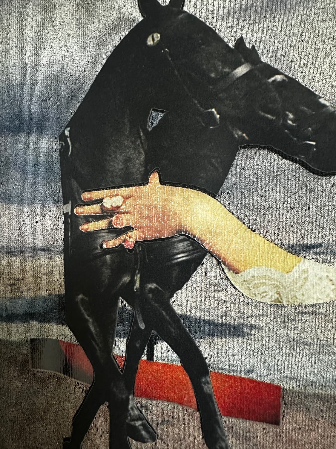 (L)24FW 준지 오버핏 반팔티(블랙) 상품이미지3