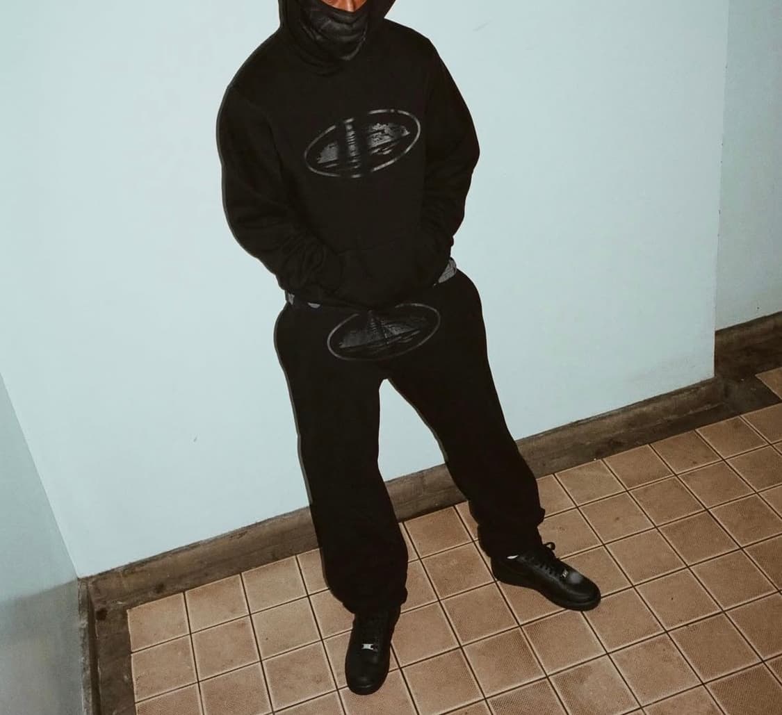 코르테이즈 스웻팬츠 블랙 상품이미지1