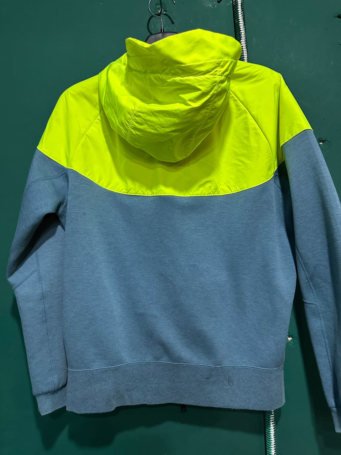 나이키 형광 후드집업 XL 상품이미지5