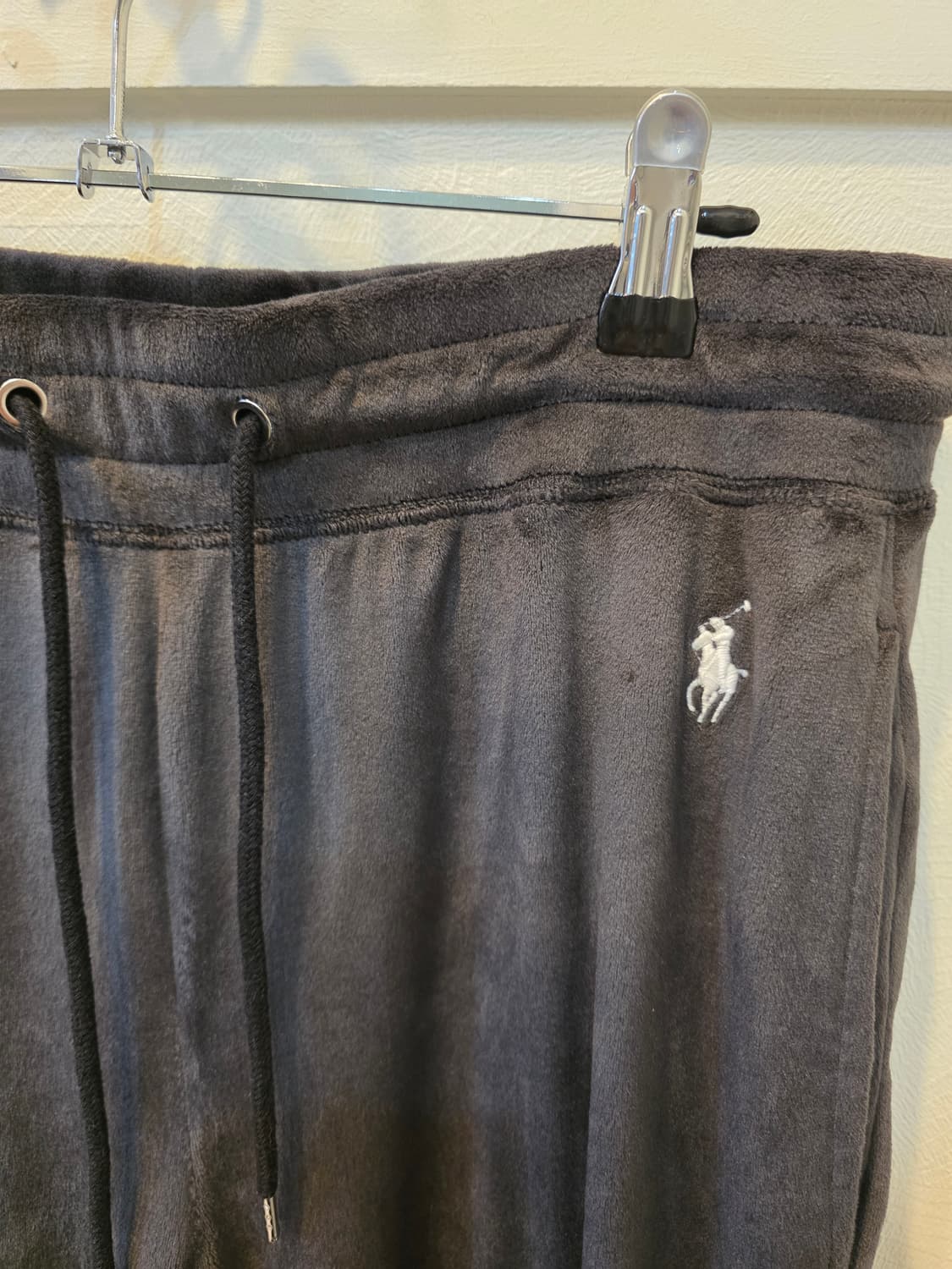 폴로 랄프로렌 고운 스웨이드느낌후드티 바지 세트 M 상품이미지7