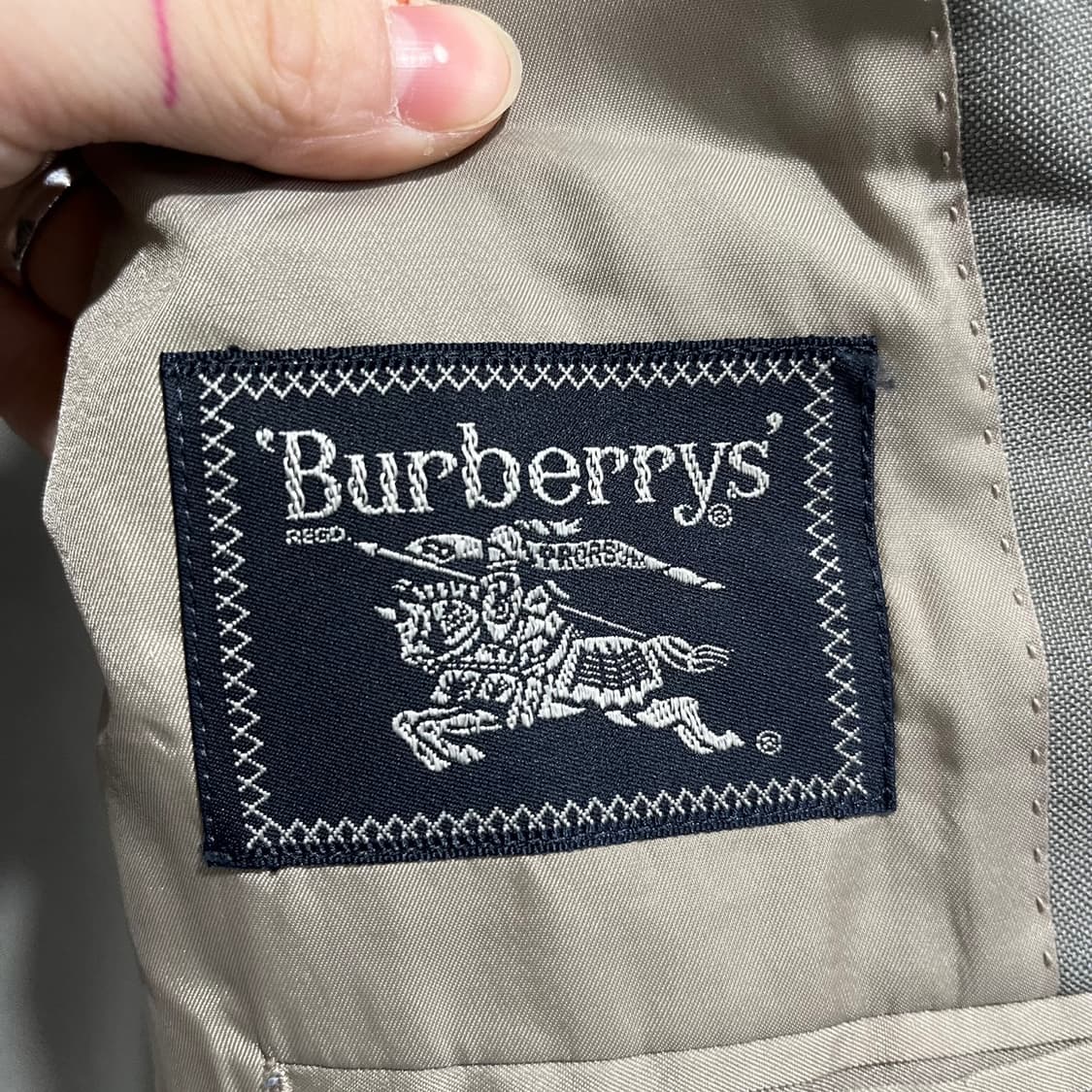 버버리 은장 블레이저 상품이미지5