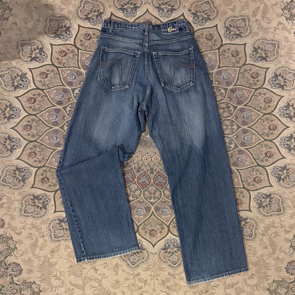 Vtg 중청 워시드 힙합팬츠 상품이미지4