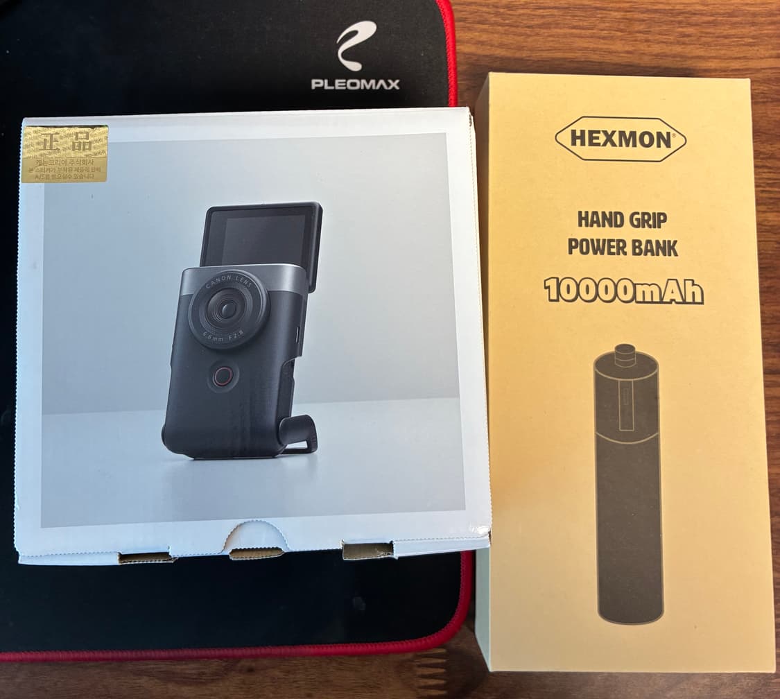  캐논 파워샷 v10 실버 새상품 상품이미지1