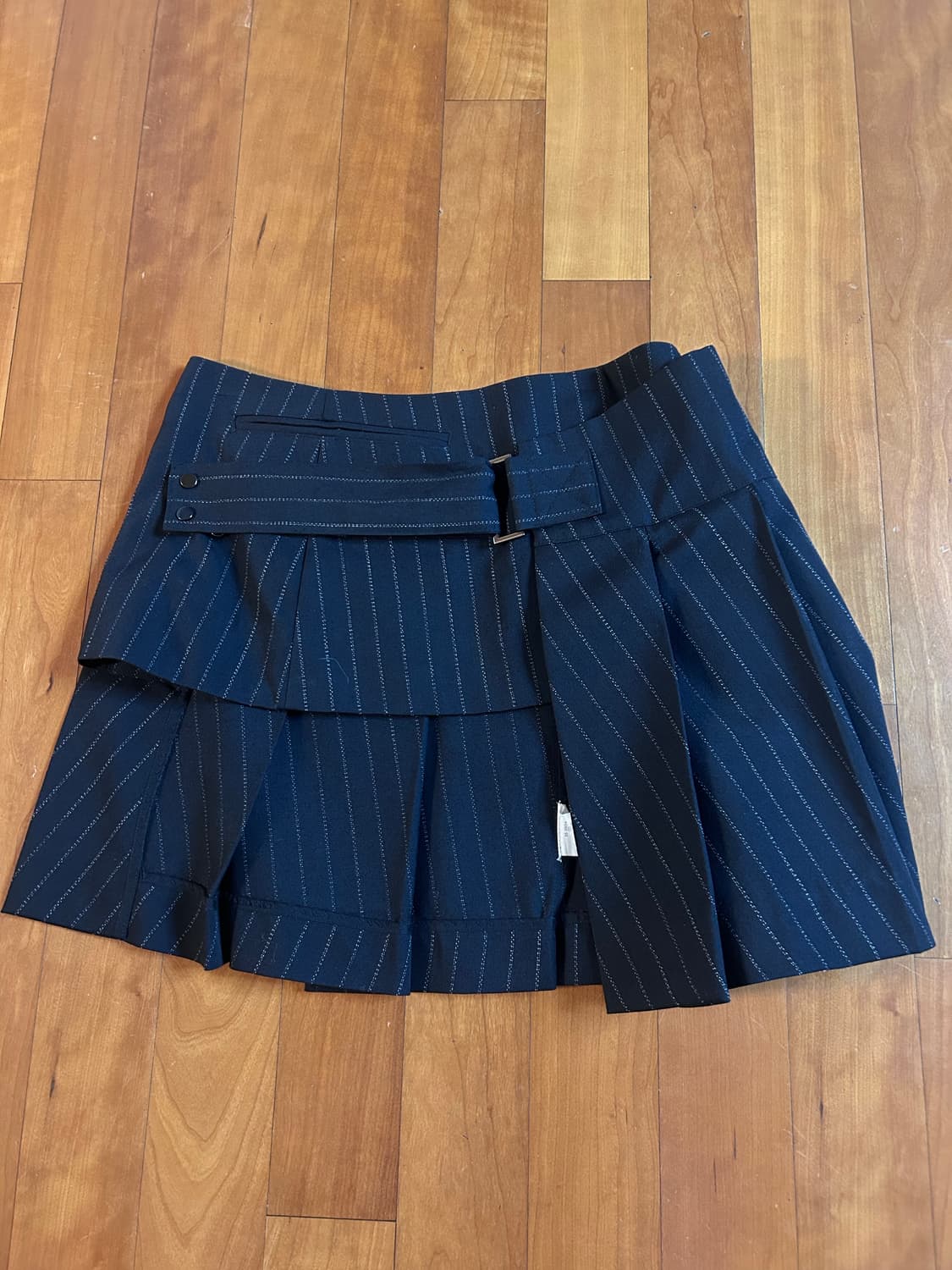 TELOPLAN 언발란스 랩스커트 상품이미지2