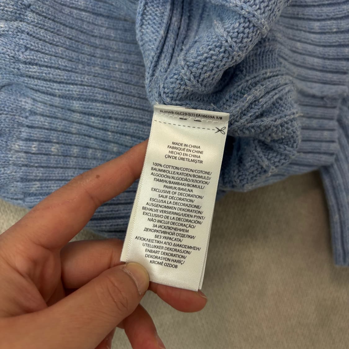 95 폴로 랄프로렌 꽈배기 니트 상품이미지5