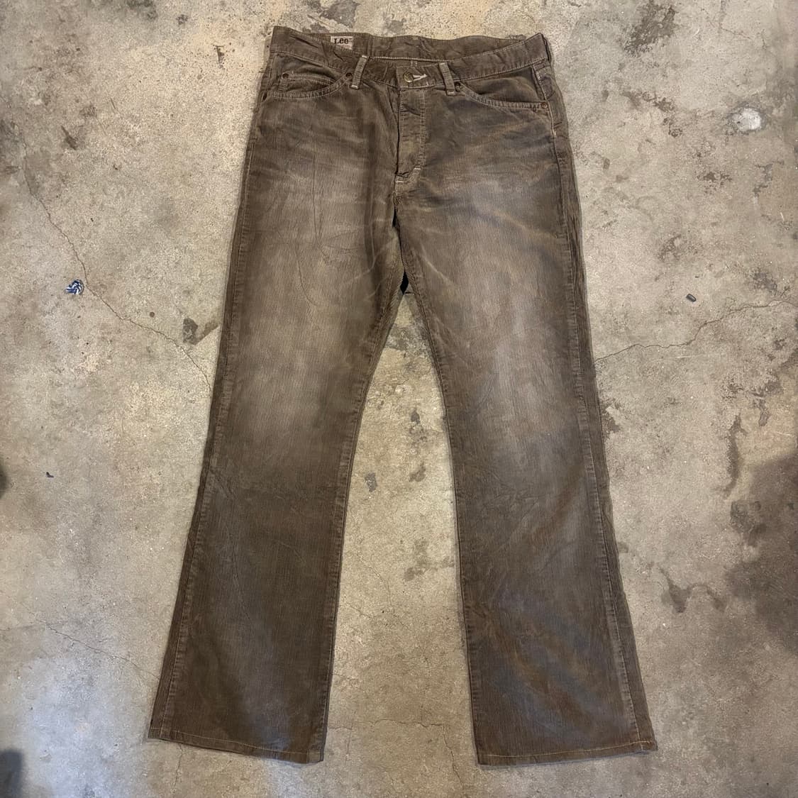 일본 리 코듀로이 부츠컷 상품이미지4