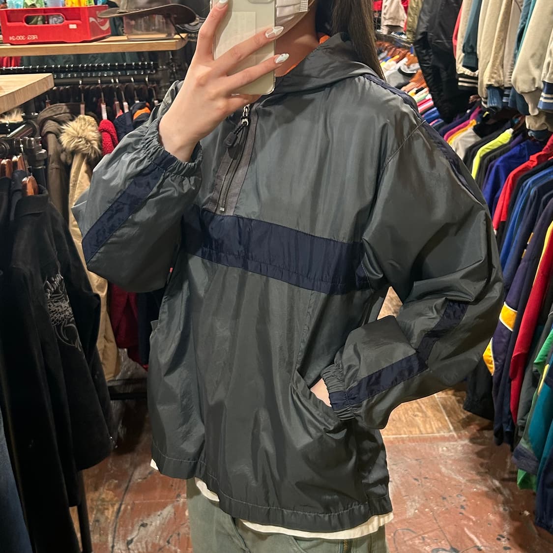 [HI] 스타터 아노락 차콜 상품이미지4