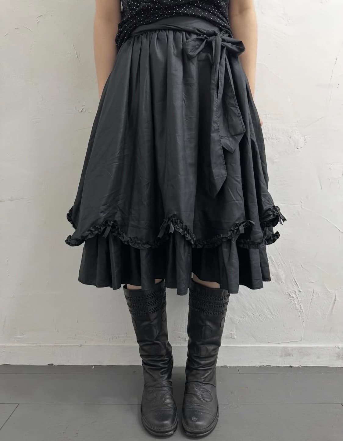 viva cashy frill layered skirt 상품이미지2