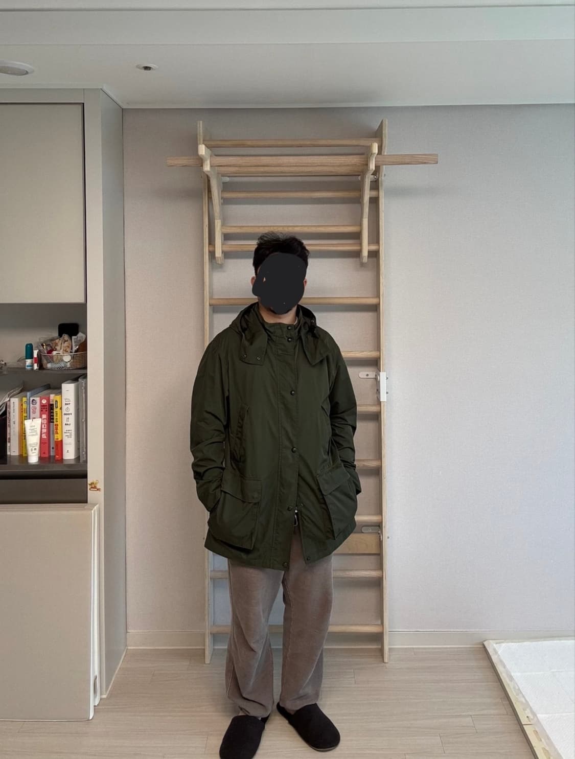 (105)폴로 랄프로렌 야상 자켓 카키 상품이미지1