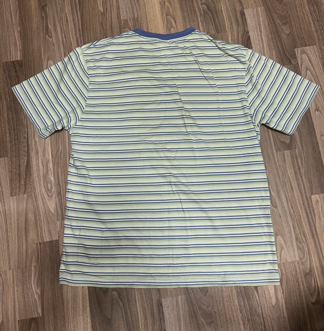 카키스 보더 숏슬리브 티셔츠 모스 상품이미지2