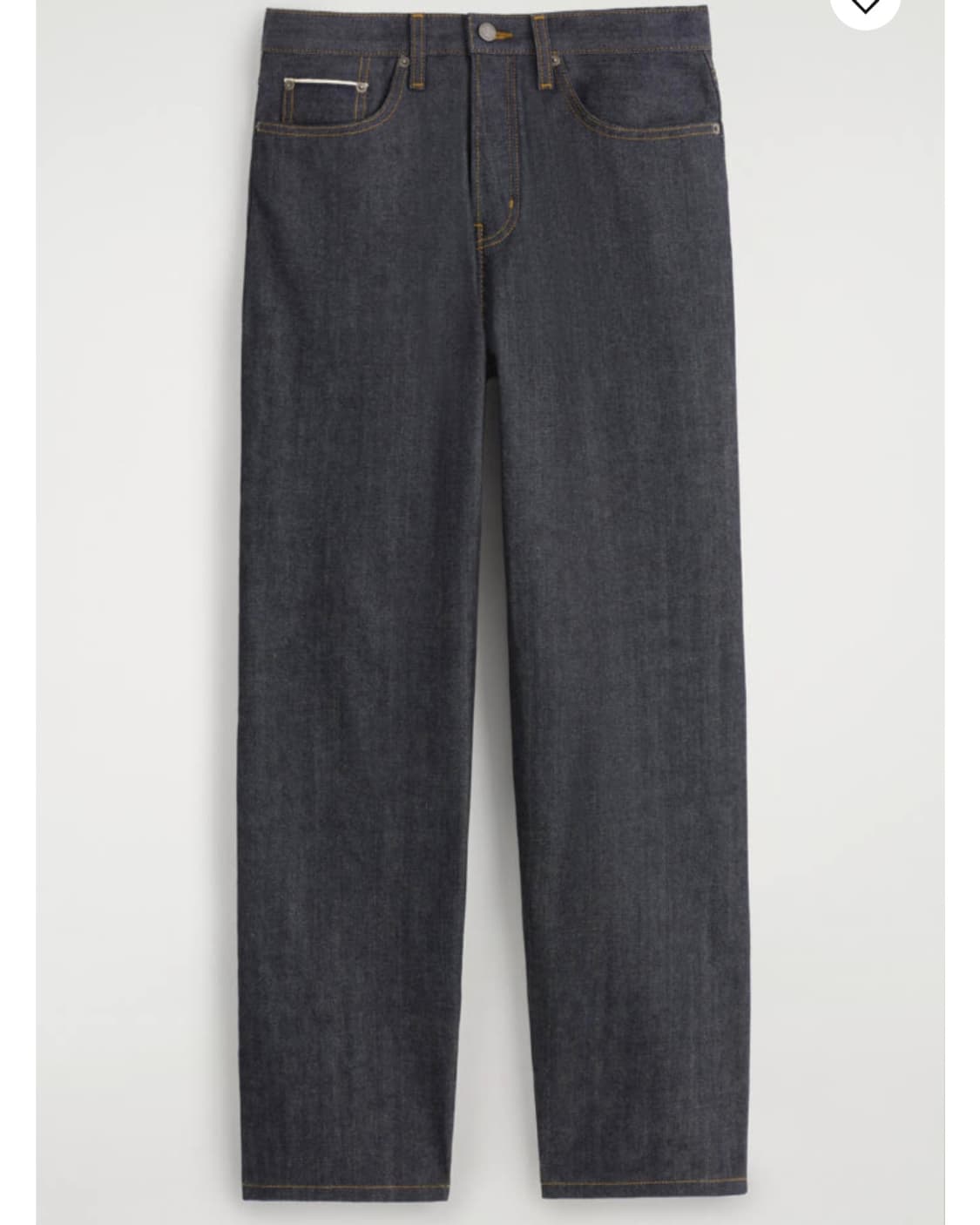 (30/32) 코스 RIDER 로 셀비지 스트레이트 레그 진 상품이미지1