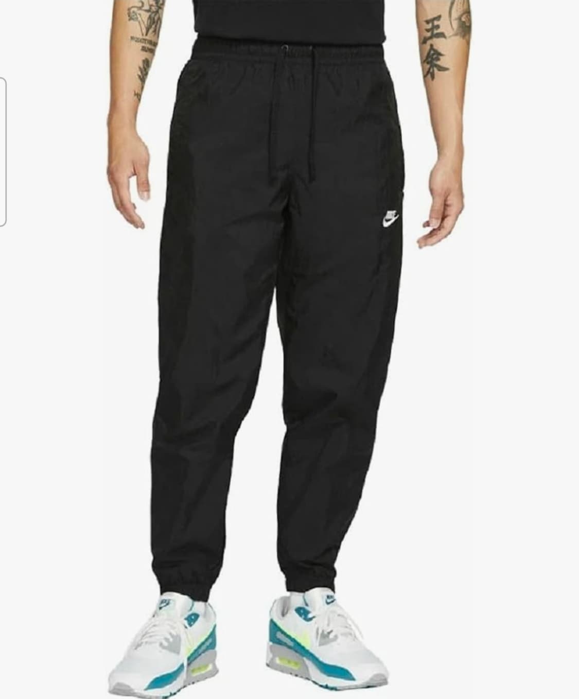 나이키(Nike) NSW 우븐 라인드 트랙 팬츠 블랙 M size 상품이미지2