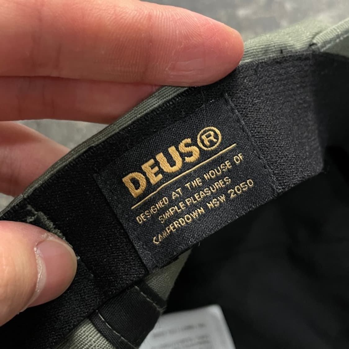 데우스 엑스 마키나 소이어 볼캡  상품이미지3