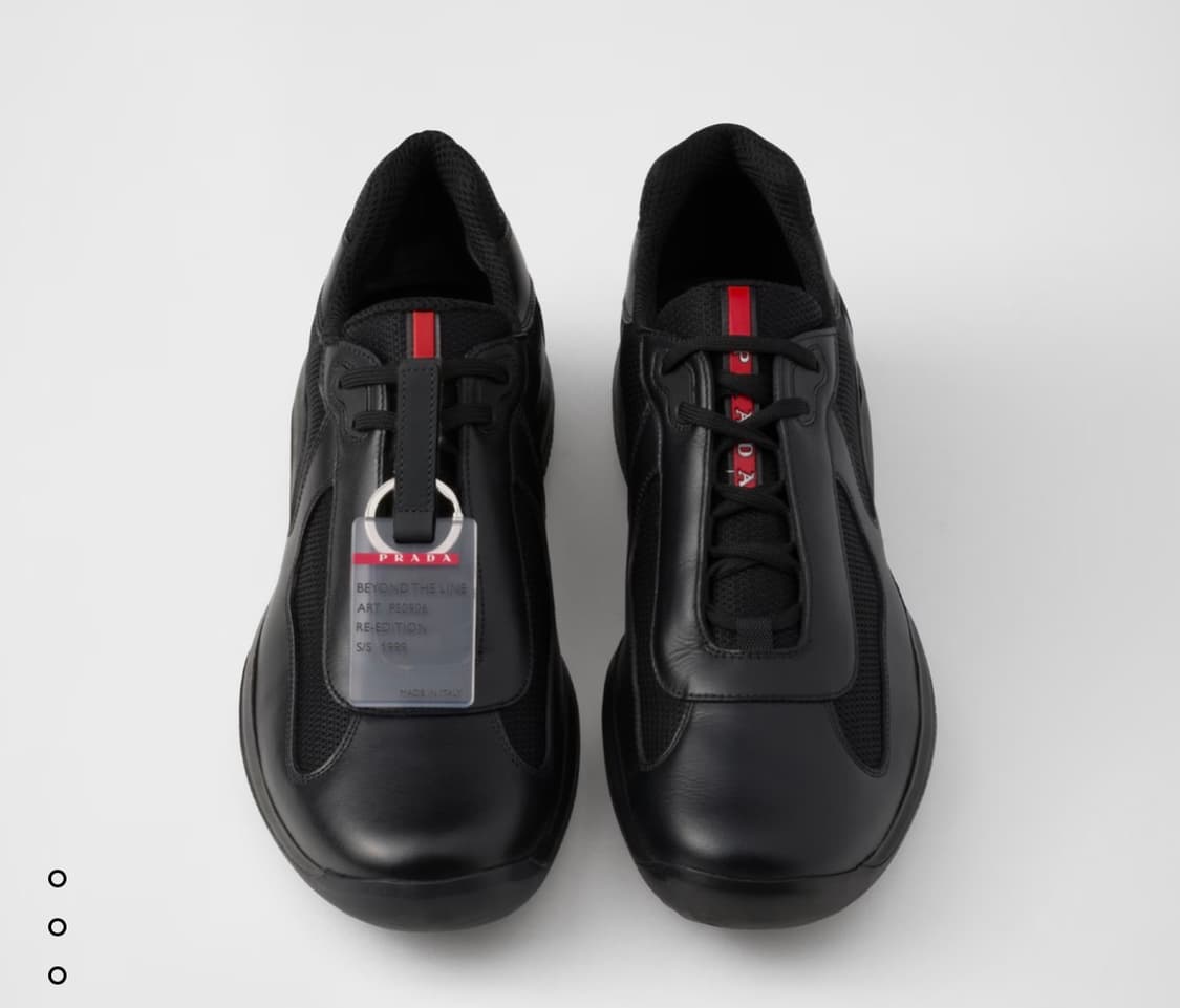 [구매] 프라다 아메리카컵 블랙 275 상품이미지1