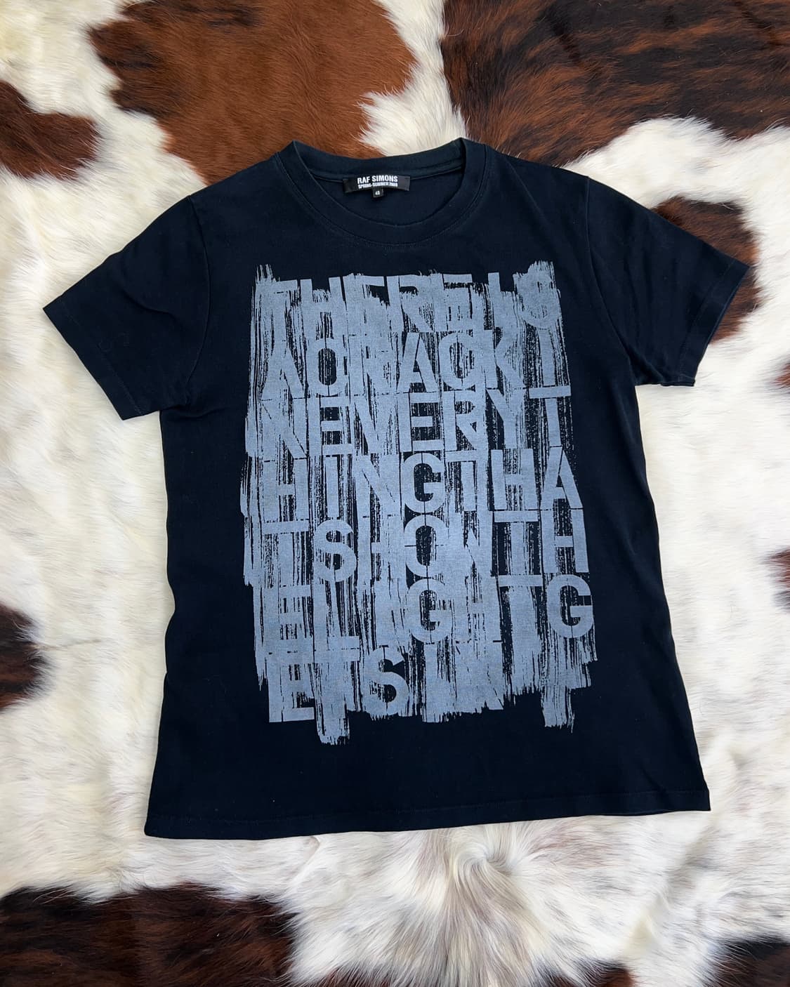 라프 시몬스 09SS leonard cohen 티 상품이미지1