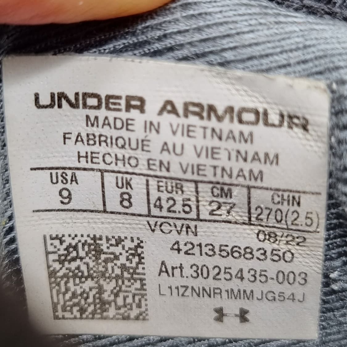 언더아머 프로젝트 락5 남성운동화270. 상품이미지6