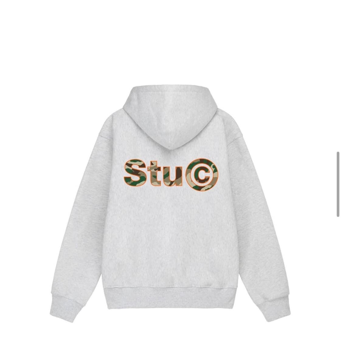 스투시 Stu.c 후디 애쉬 헤더 stussy 상품이미지2