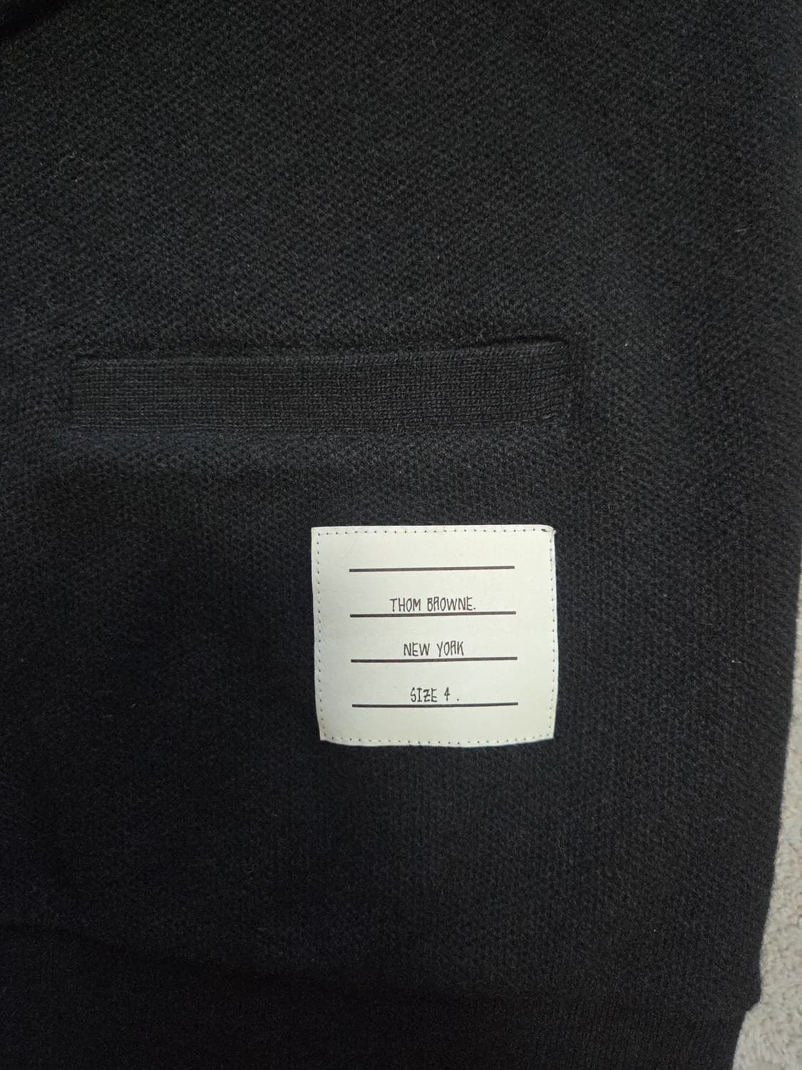 [정품/4사이즈] 톰브라운 캐시미어 니트 가디건 상품이미지2