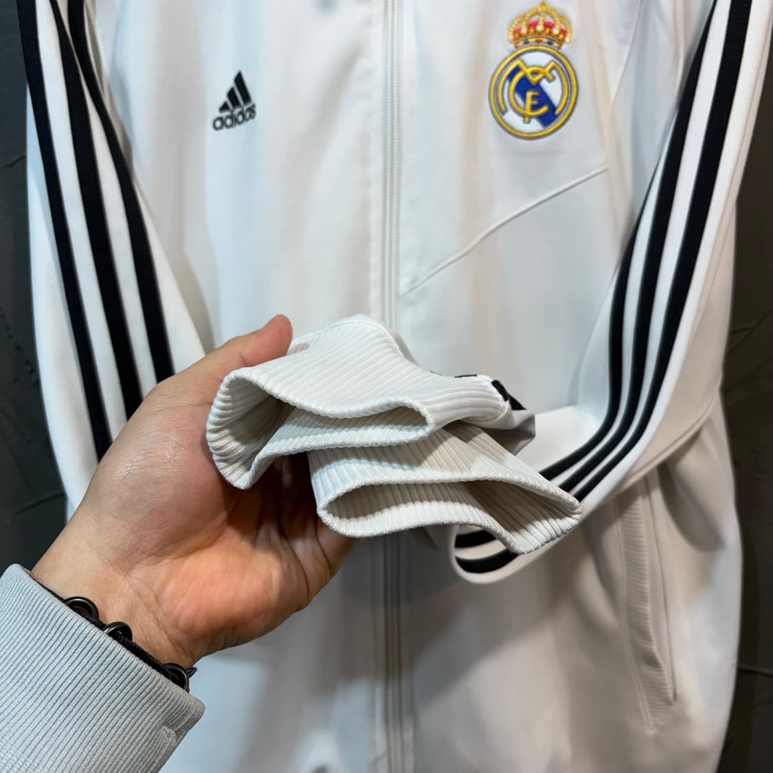 [L] ADIDAS 아디다스 레알 마드리드 트랙탑 져지 상품이미지5