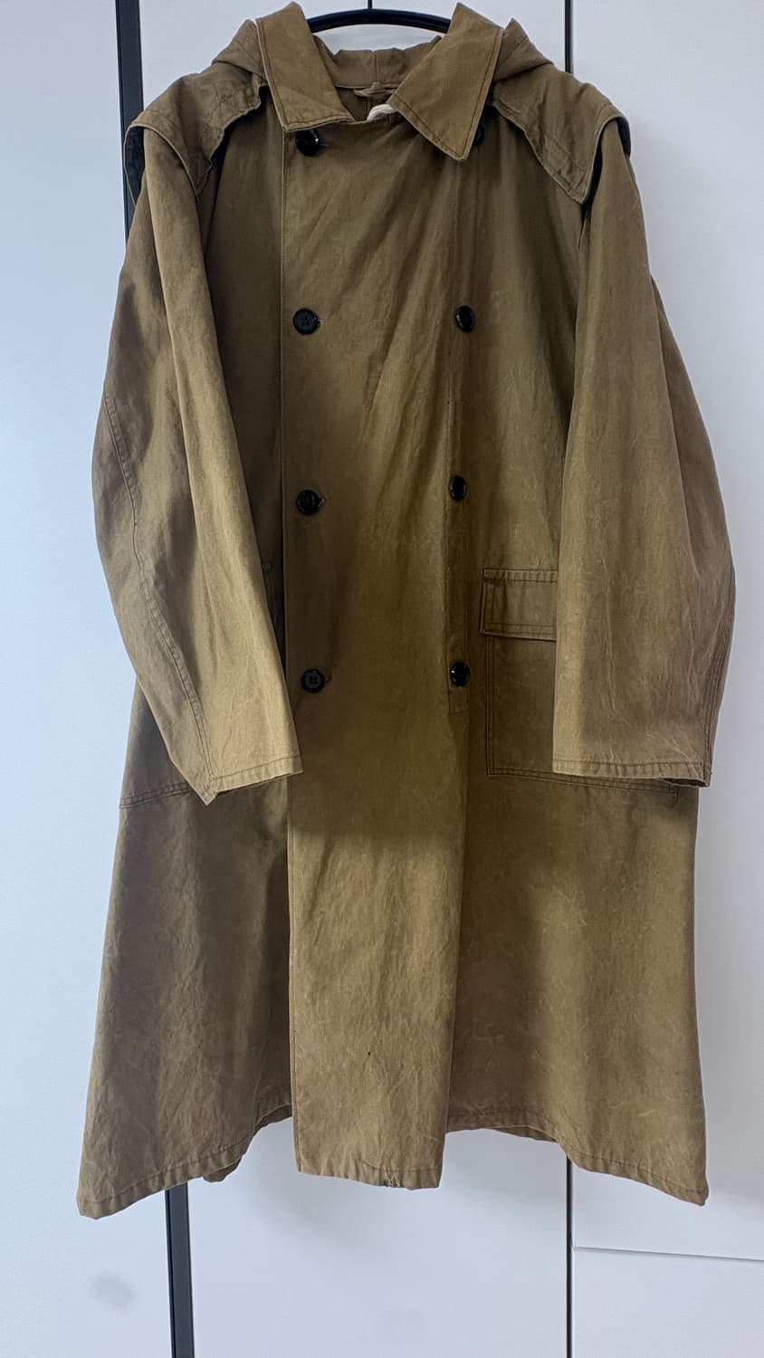 소련군 후드 레인코트 상품이미지1