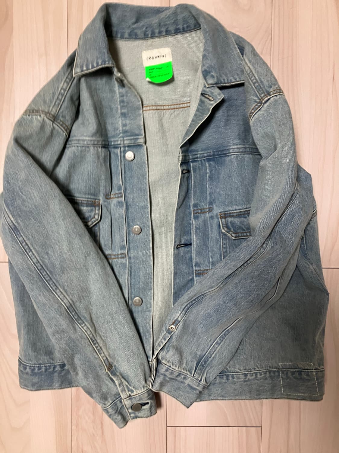 카키스 데님자켓 M 상품이미지1