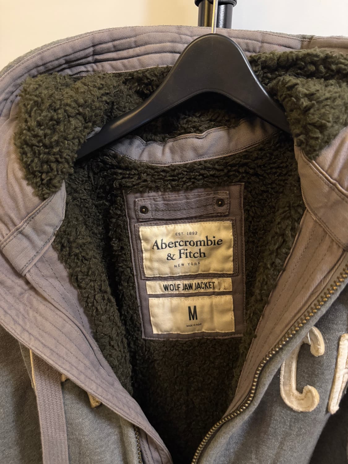 아베크롬비 울프죠 헤비 후드집업 상품이미지4