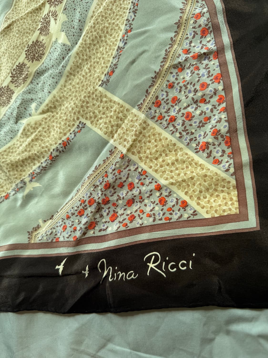 브라운 스카프 상품이미지3